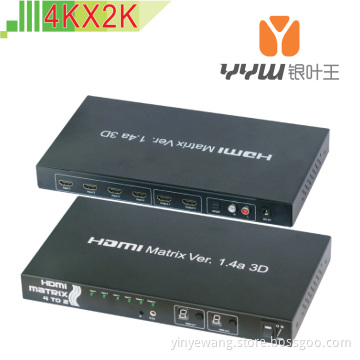 HDMI Matrix 4X2 4 to 2 1.4V 3D 4KX2K